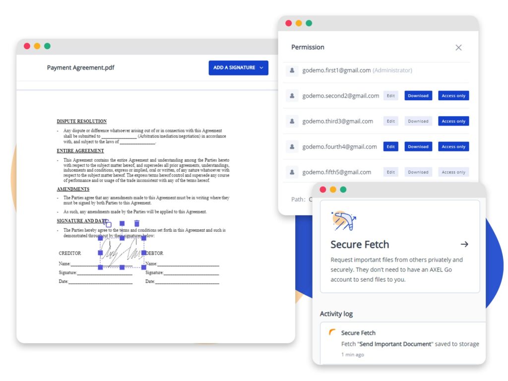 Seamless collaboration for your business screenshots